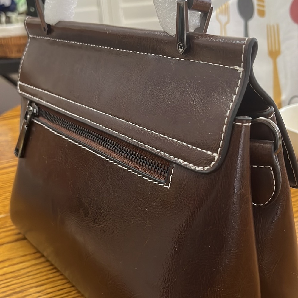 genuine leather bag - Picture 6 of 9